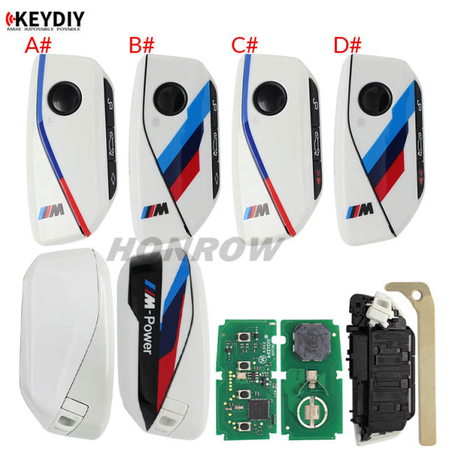 KEYDIY KD FGB57 4 button remote key with  434mhz support KD-MP KDX2 KD-MAX KDX4