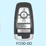 Lonsdor smart key For Ford FO30-0D 5 button smart key Support ID46 ID49 chip,Frequency 315/433Mhz