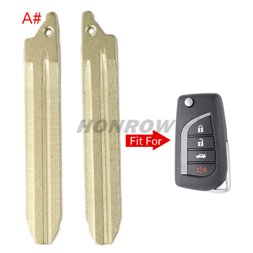 For Toy remote key blade