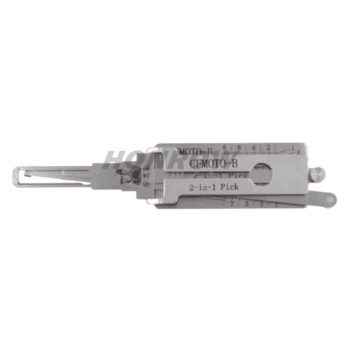Lishi Tool CFMOTO-B 2in 1 lock pick lishi style lock pick 2 in 1 tool