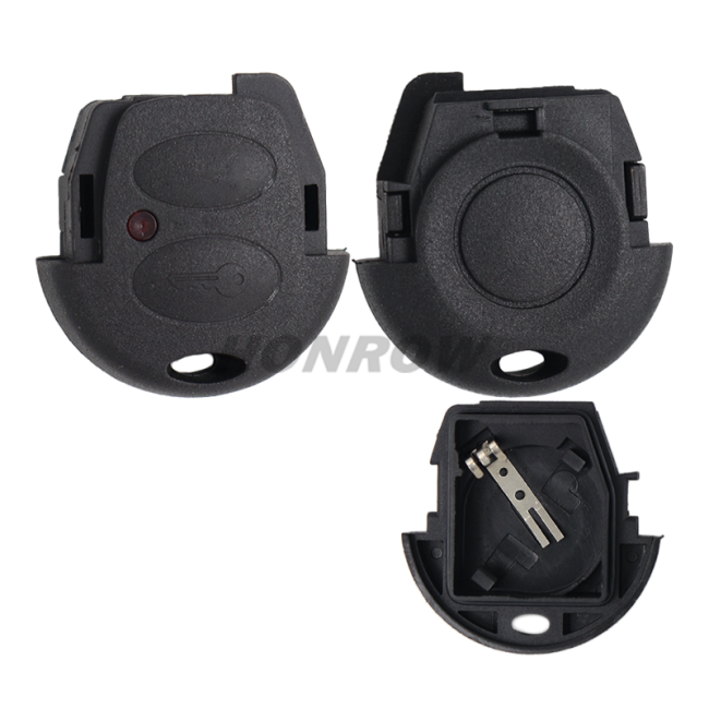 For VW Golf 2 button remote key Case Without logo