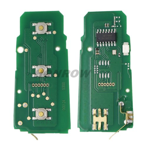 For VW Magotan 3  button remote key with ID48 chip before 2010 year 433Mhz 3C0959752BA