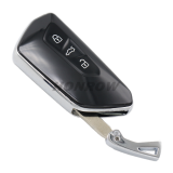 For Original Skoda  3 button smart remote key blank