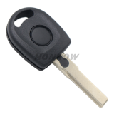 For VW Passat transponder key shell with light