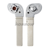 For VW keyless MQB platform  3 button flip remote key  with ID48 chip-434mhz M49 MEGAMOS 49 chip used for T-Cross, etc