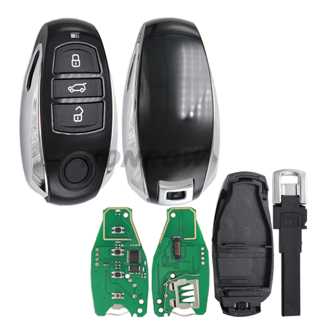 For VW Touareg 3 button remote key with 315MHZ HITAG VAG chip