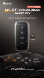XHORSE VVDIXM38 smart key XSMSO1EN 4 Buttons MS.RT LEATHER-GRAIN SMART KEY LuxuryTexture,Refned Touch,support 6A 8A 4D 46 47 49 4A 48 MQB48 MQB49/5C chip