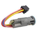 For Citroen Ignition Switch Lock Cable With 2 Keys For Citroen C15 2000-2006 252168 2521.68