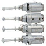 For Citroen Ignition Lock Key Steering Lock Left and  Right Door Lock Cylinder Complete Set for Citroen C3 4162AG 4162AH 9170T5