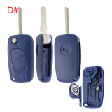 For Fiat 3 button remtoe key blank with special battery clamp