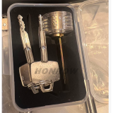 Visible Practice Lock Set Locksmith Training Lock Set  Transparent Lock for Practice for Beginner