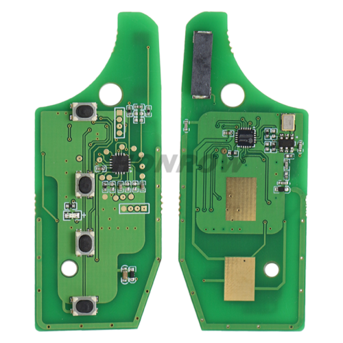 For Chrysler/Jeep 4 button flip remote key 434mhz with Megamos 48 AES chip