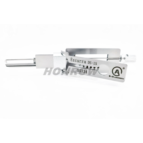 Lishi Tool Ezcurra DS-15 SS314 2-in-1 lock pick lishi style lock pick 2 in 1 tool