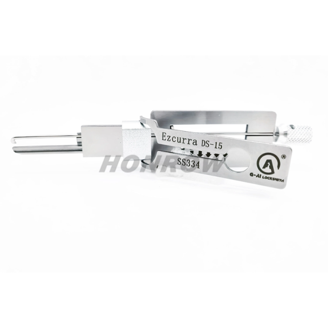 Lishi Tool Ezcurra DS-15 SS314 2-in-1 lock pick lishi style lock pick 2 in 1 tool