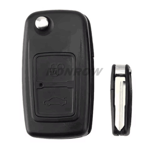 For Chery 2 button remote key blank with left blade