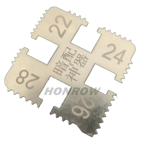 Lishi Key Cutter Assist Tool Repair Key Matching Locksmith tool for Positioning tooth Copy Key Data