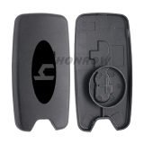 For Chrysler/Jeep 4 button flip remote key 434mhz with Megamos 48 AES chip