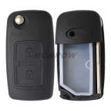 For Chery 2 button remote key blank with left blade