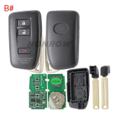 Lonsdor LT20-04 Smart Key with key shell 8A+4D Adjustable Frequency For Toyota & Lexus 0010 0020 7930 2110 Support K518 & K518ISE & KH100+