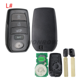LONSDOR LT20-10  UNIVERSAL SMART KEY NEW MEMBER ·For Toyota 8A-BA ·Board Number 3041