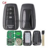 Lonsdor LT20-04 Smart Key with key shell 8A+4D Adjustable Frequency For Toyota & Lexus 0010 0020 7930 2110 Support K518 & K518ISE & KH100+