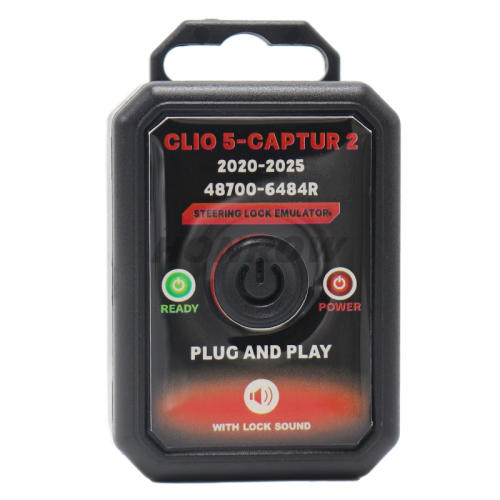 For CLIO 5-CAPTUR 2 2020-2025 48700-6484R Steering Lock Emulator with lock sound