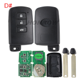 Lonsdor LT20-04 Smart Key with key shell 8A+4D Adjustable Frequency For Toyota & Lexus 0010 0020 7930 2110 Support K518 & K518ISE & KH100+