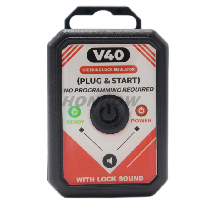 For V40 Steering Lock Emulator no programming required with lock sound