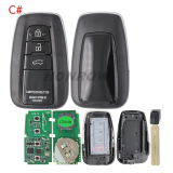 Lonsdor LT20-04 Smart Key with key shell 8A+4D Adjustable Frequency For Toyota & Lexus 0010 0020 7930 2110 Support K518 & K518ISE & KH100+