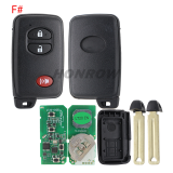 Lonsdor LT20-01 Smart Key with key shell 8A+4D Adjustable Frequency For Toyota & Lexus 3370 0140 A433 F433 5290 Support K518 & K518ISE & KH100+ Support Frequency: 312MHz/314.35MHz/315.12MHz/433.92MHz