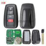 Lonsdor LT20-04 Smart Key with key shell 8A+4D Adjustable Frequency For Toyota & Lexus 0010 0020 7930 2110 Support K518 & K518ISE & KH100+