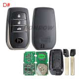 Lonsdor LT20-04 Smart Key with key shell 8A+4D Adjustable Frequency For Toyota & Lexus 0010 0020 7930 2110 Support K518 & K518ISE & KH100+