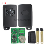 Lonsdor LT20-03 Smart Key PCB with key shell  8A+4D Adjustable Frequency For Toyota 0780 Support K518 & K518ISE & KH100+ Transponder chip: ID71 CHIP P1:9F Frequency: 433MHz 271451-0780