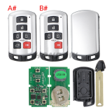 Lonsdor LT20-05 Smart Key with key shell  8A+4D Adjustable Frequency For Toyota 5691 Support K518 & K518ISE & KH100+