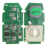 Lonsdor LT20-08 Smart Key PCB with Key shell 8A+4D Adjustable Frequency For Toyota 0410 Support K518 & K518ISE & KH100+