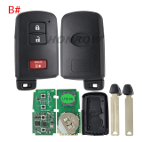 Lonsdor LT20-04 Smart Key with key shell 8A+4D Adjustable Frequency For Toyota & Lexus 0010 0020 7930 2110 Support K518 & K518ISE & KH100+
