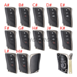 Lonsdor LT20-07 Smart Key with 6 button key shell  8A+4D Adjustable Frequency For Lexus 0440 Support K518 & K518ISE & KH100+