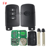 Lonsdor LT20-04 Smart Key with key shell 8A+4D Adjustable Frequency For Toyota & Lexus 0010 0020 7930 2110 Support K518 & K518ISE & KH100+
