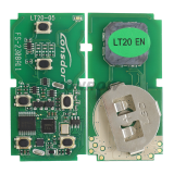 Lonsdor LT20-05 Smart Key with key shell  8A+4D Adjustable Frequency For Toyota 5691 Support K518 & K518ISE & KH100+