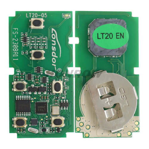 Lonsdor LT20-05 Smart Key with key shell  8A+4D Adjustable Frequency For Toyota 5691 Support K518 & K518ISE & KH100+