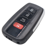 AUTEL IKEYTY004AL 3+1 Buttons 315/433 MHz Smart Key Support 8A 4D Used with KM100 IM508 IM608 PRO