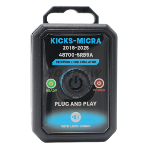 For KICKS-MICRA 2018-2025 48700-5RB9A Steering Lock Emulator with lock sound