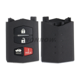 For Mazda 6 3+1 flip remote key with 4D63 chip 313.8mhz FSK  KPU41788 