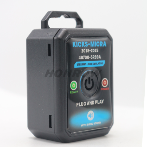 For KICKS-MICRA 2018-2025 48700-5RB9A Steering Lock Emulator with lock sound