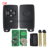 Lonsdor LT20-03 Smart Key PCB with key shell  8A+4D Adjustable Frequency For Toyota 0780 Support K518 & K518ISE & KH100+ Transponder chip: ID71 CHIP P1:9F Frequency: 433MHz 271451-0780