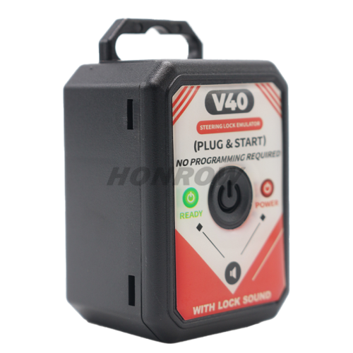 For V40 Steering Lock Emulator no programming required with lock sound