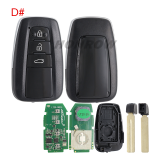 Lonsdor LT20-08 Smart Key PCB with Key shell 8A+4D Adjustable Frequency For Toyota 0410 Support K518 & K518ISE & KH100+