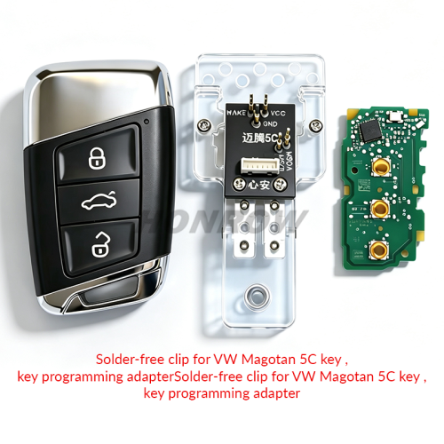 Solder-free clip for VW Magotan 5C key ,key programming adapter（not include the key）