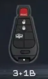 For GTL high quality Chrysler 2+1/3+1/4+1/5+1/6+1 button key pad，please choose which you need