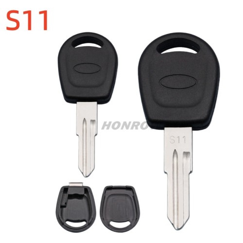 For Chery QQ transponder key head with short left blade S11 without logo
